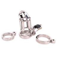 Kiotos Steel Chastity Cage DeLuxe 8cm - cena, porovnanie