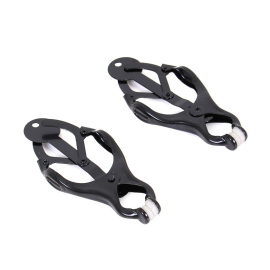 Kiotos Clover Nipple Clamps Black