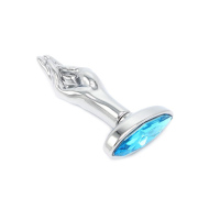 Kiotos Fist Butplug Blue Gem S - cena, porovnanie