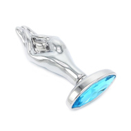 Kiotos Fist Butplug Blue Gem M - cena, porovnanie