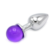 Kiotos Anal Plug Ball Gem Purple - cena, porovnanie