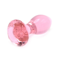 Kiotos Glass Plug Crystal Gem Pink - cena, porovnanie