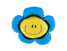 Grabo Fóliový balónik mini Kvetina s úsmevom 36cm