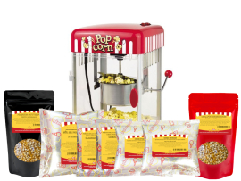 R.b. Popcorn balíček RETRO MIX - sladký & slaný