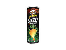 Pringles Sizzln Kickin´ Sour Cream 160g