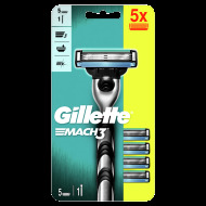 Gillette Mach3 + 5ks hlavíc - cena, porovnanie