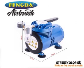 Fengda Airbrush kompresor AS-06 membránový