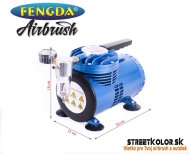 Fengda Airbrush kompresor AS-06 membránový - cena, porovnanie