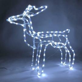 MagicHome Dekorácia Vianoce, Sob, 144 LED studená biela