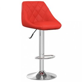 vidaXL Barová stolička 2 ks umelá koža / chróm 335181