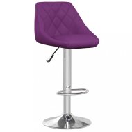 vidaXL Barová stolička 2 ks umelá koža / chróm 335187 - cena, porovnanie