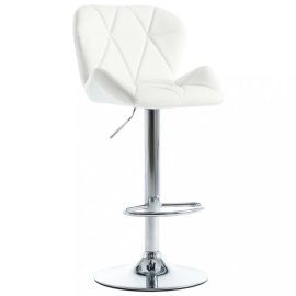 vidaXL Barová stolička umelá koža / chróm 249671