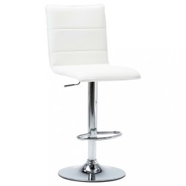 vidaXL Barová stolička umelá koža / chróm 249621