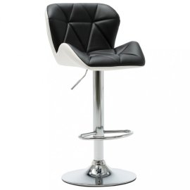 vidaXL Barová stolička umelá koža / chróm 249670