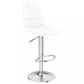 vidaXL Barová stolička umelá koža / chróm 249773