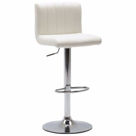vidaXL Barová stolička umelá koža / chróm 249731