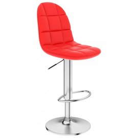 vidaXL Barová stolička umelá koža / chróm 249776
