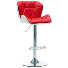 vidaXL Barová stolička umelá koža / chróm 249674
