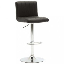vidaXL Barová stolička umelá koža / chróm 249730