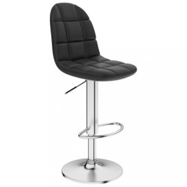 vidaXL Barová stolička umelá koža / chróm 249772