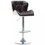 vidaXL Barová stolička umelá koža / chróm 249676 - cena, porovnanie