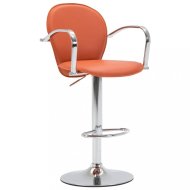 vidaXL Barová stolička umelá koža / chróm 249697 - cena, porovnanie