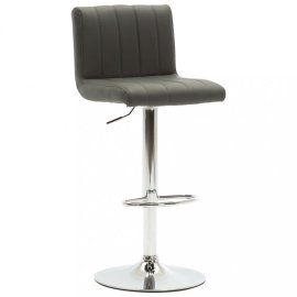 vidaXL Barová stolička umelá koža / chróm 249733