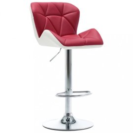 vidaXL Barová stolička umelá koža / chróm 249675