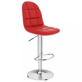 vidaXL Barová stolička umelá koža / chróm 249777