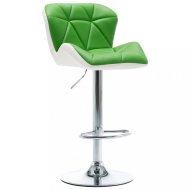vidaXL Barová stolička umelá koža / chróm 249679 - cena, porovnanie