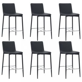 vidaXL Barové stoličky 6ks umelá koža / kov 279670