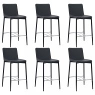 vidaXL Barové stoličky 6ks umelá koža / kov 279670 - cena, porovnanie