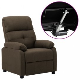 vidaXL Elektrické polohovacie kreslo látka 3073806