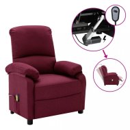 vidaXL Elektrické masážne polohovacie kreslo látka 3073859 - cena, porovnanie