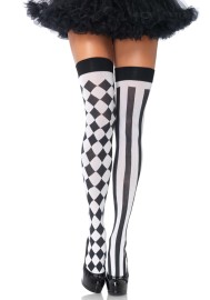 Leg Avenue Harlequin Thigh Highs 6120