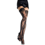 Leg Avenue Rose Lace Thigh Highs 9215 - cena, porovnanie