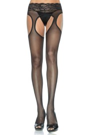 Leg Avenue Sheer Suspender Hose 1988