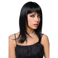 Pleasure Wigs Steph Wig Black - cena, porovnanie