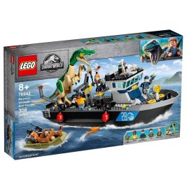 Lego Jurassic World 76942 Útek baryonyxa z lode
