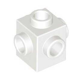 Lego 4111971 - Brick 1 x 1 With 4 Knobs