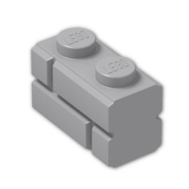 Lego 6000066 - Brick, Modified 1 x 2 Brick Profile