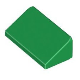 Lego 6000071 - Roof Tile 1 x 2 x 2/3, ABS
