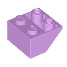 Lego  6223452 - Roof Tile 2 x 2/45° Inv.