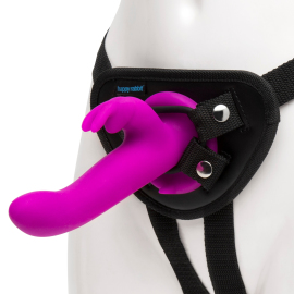 Happy Rabbit Vibrating Strap-On Harness Set