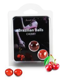 Secret Play Brazilian Balls Cherry 2ks