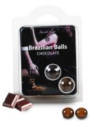 Secret Play Brazilian Balls Chocolate 2ks - cena, porovnanie