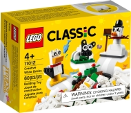 Lego Classic 11012 Biele kreatívne kocky - cena, porovnanie