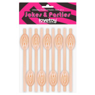 Lovetoy Original Pussy Straws Flesh 9 pack - cena, porovnanie