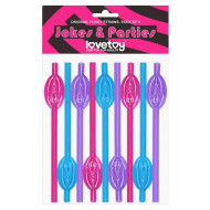 Lovetoy Original Pussy Straws Colored 9 pack - cena, porovnanie