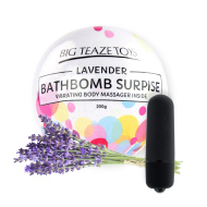 Big Teaze Toys Bath Bomb Surprise with Vibrating Body Massager Lavender - cena, porovnanie